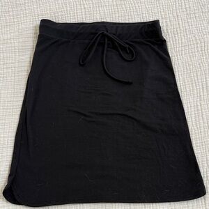 Jenny Boston Boutique Women’s Black Drawstring A-Line Skirt